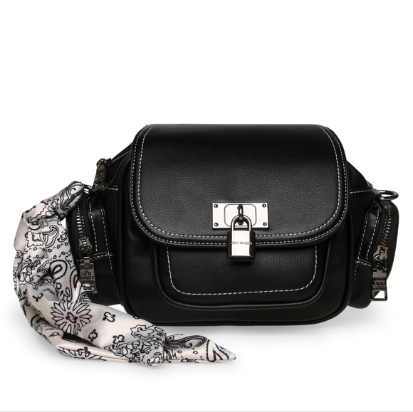 Steve Madden Handbags - Steve Madden Crossbody Handbag with Scarf Accent